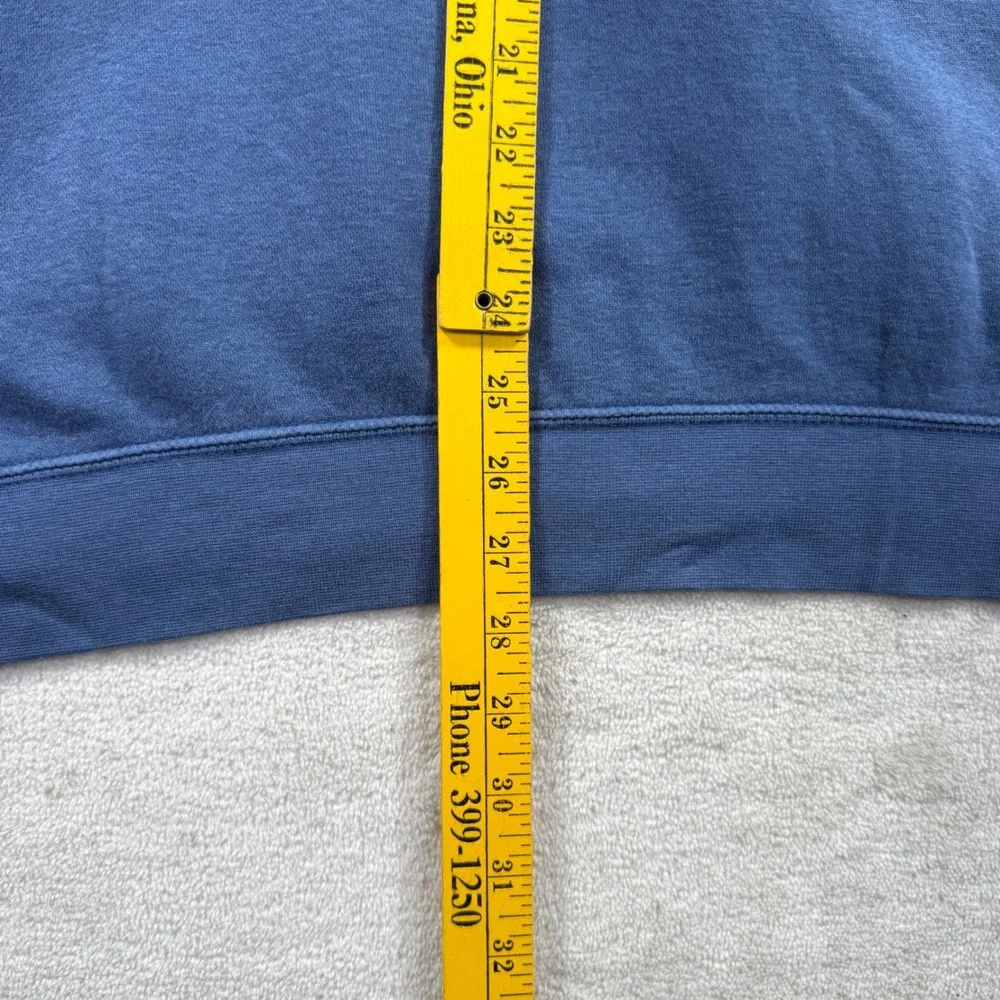 Nike Sportswear Funnel Neck Hoodie Blue Mens 3X Futura Logo Pullover Sweatshirt